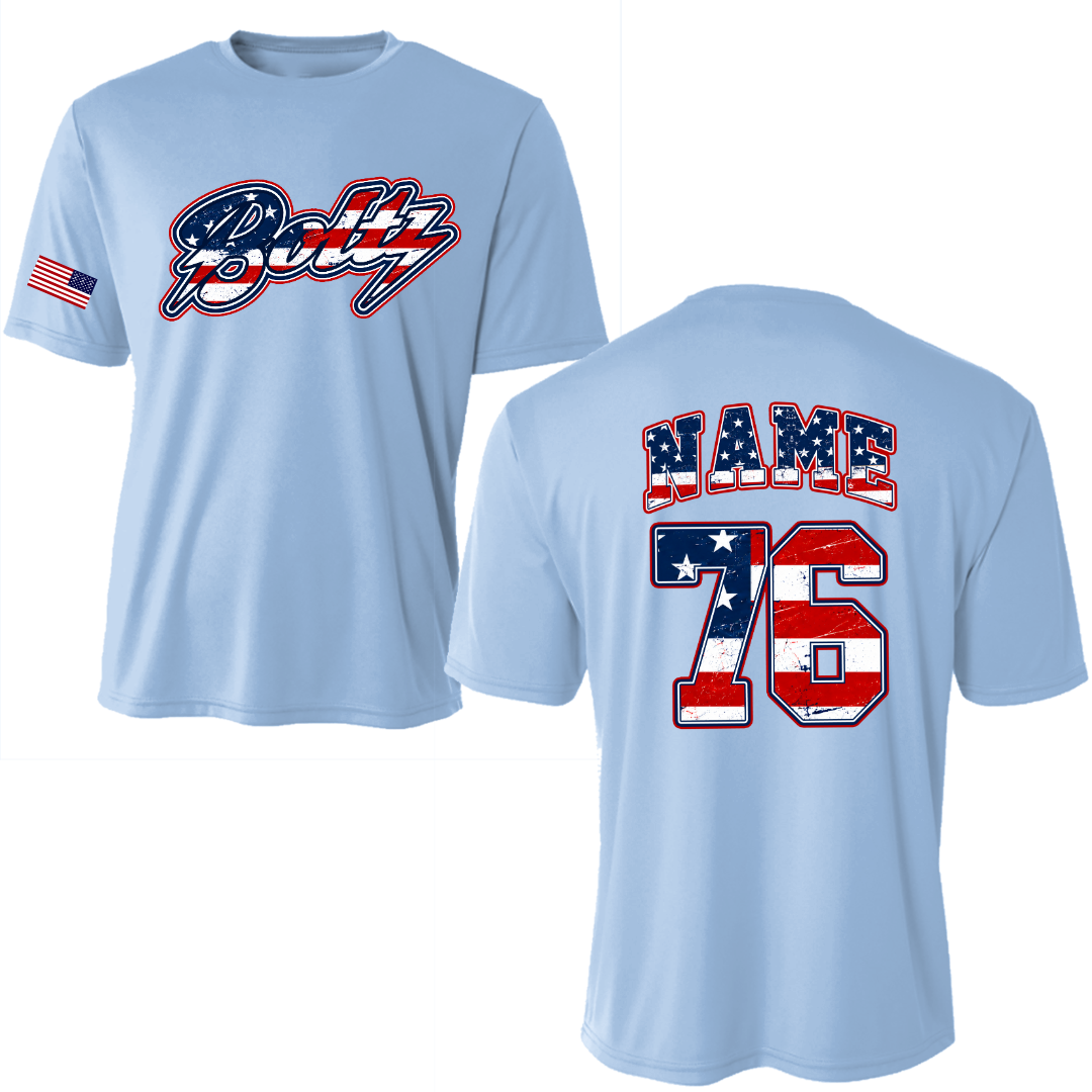 Red White Blue Jersey