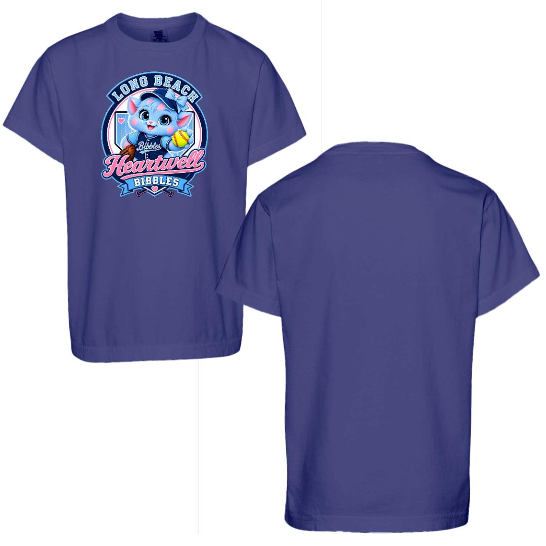 Long Beach Bibbles Comfort Colors Short Sleeve T
