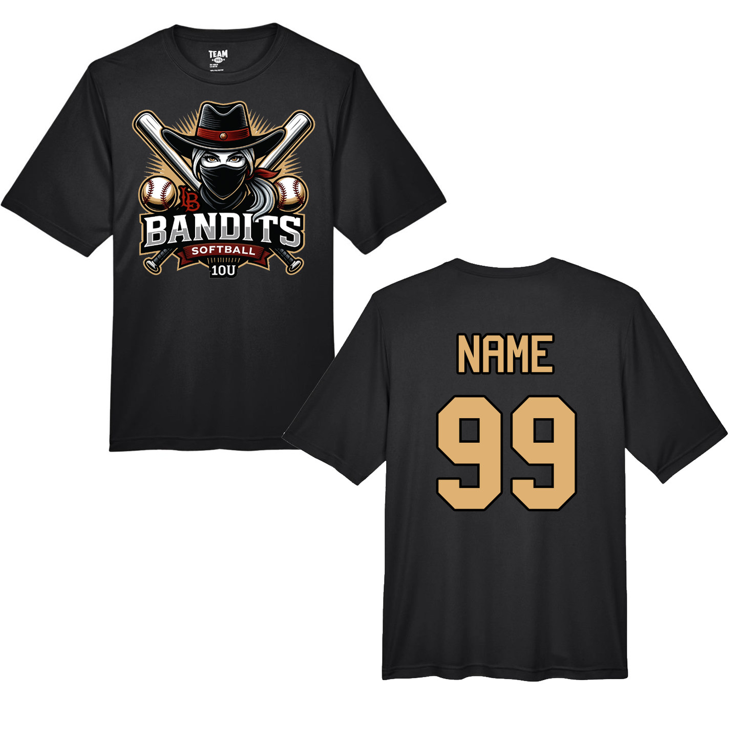 Bandits 10u Performance Short Sleeves