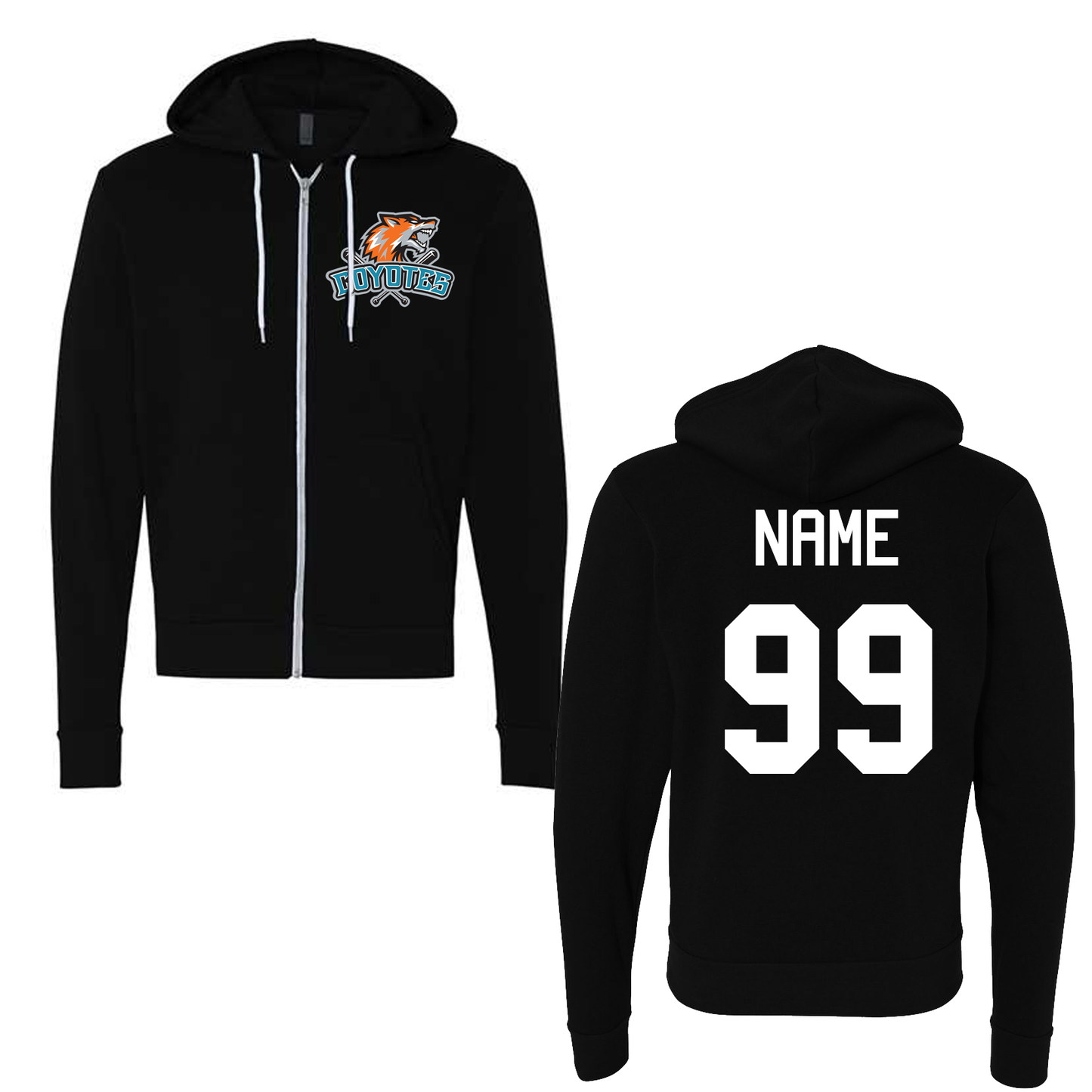 Zip Up Hoodie Coyotee