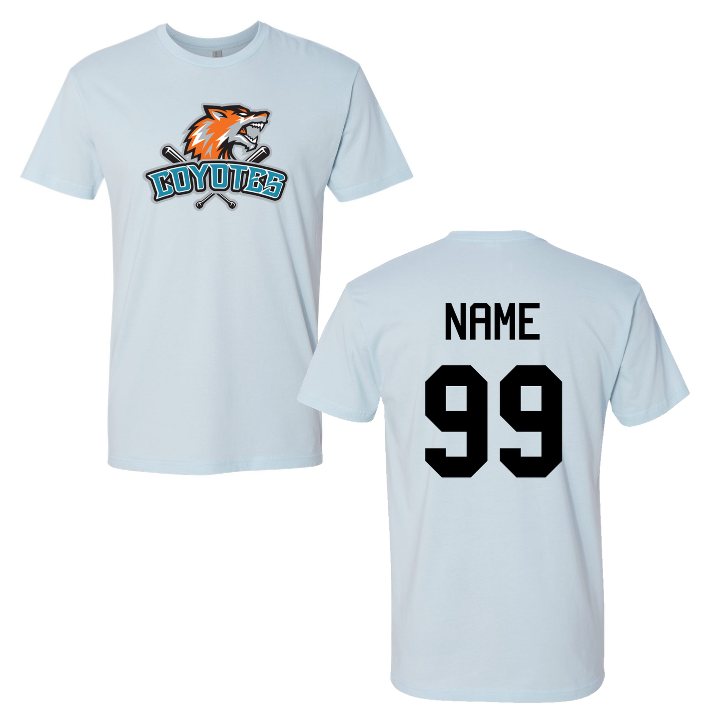 100% Soft Cotton Coyotes Tee