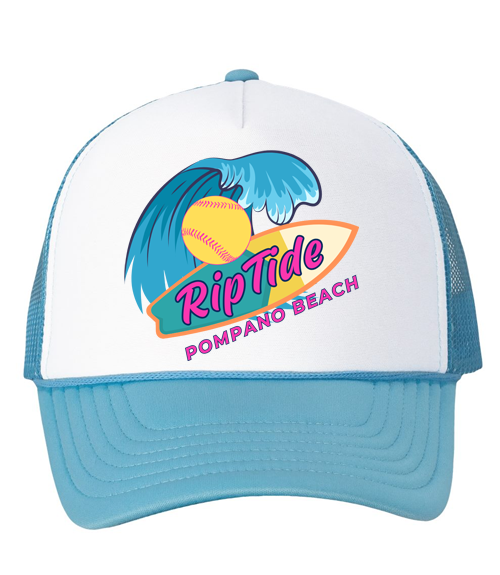 Snap Back Trucker Hat Riptide
