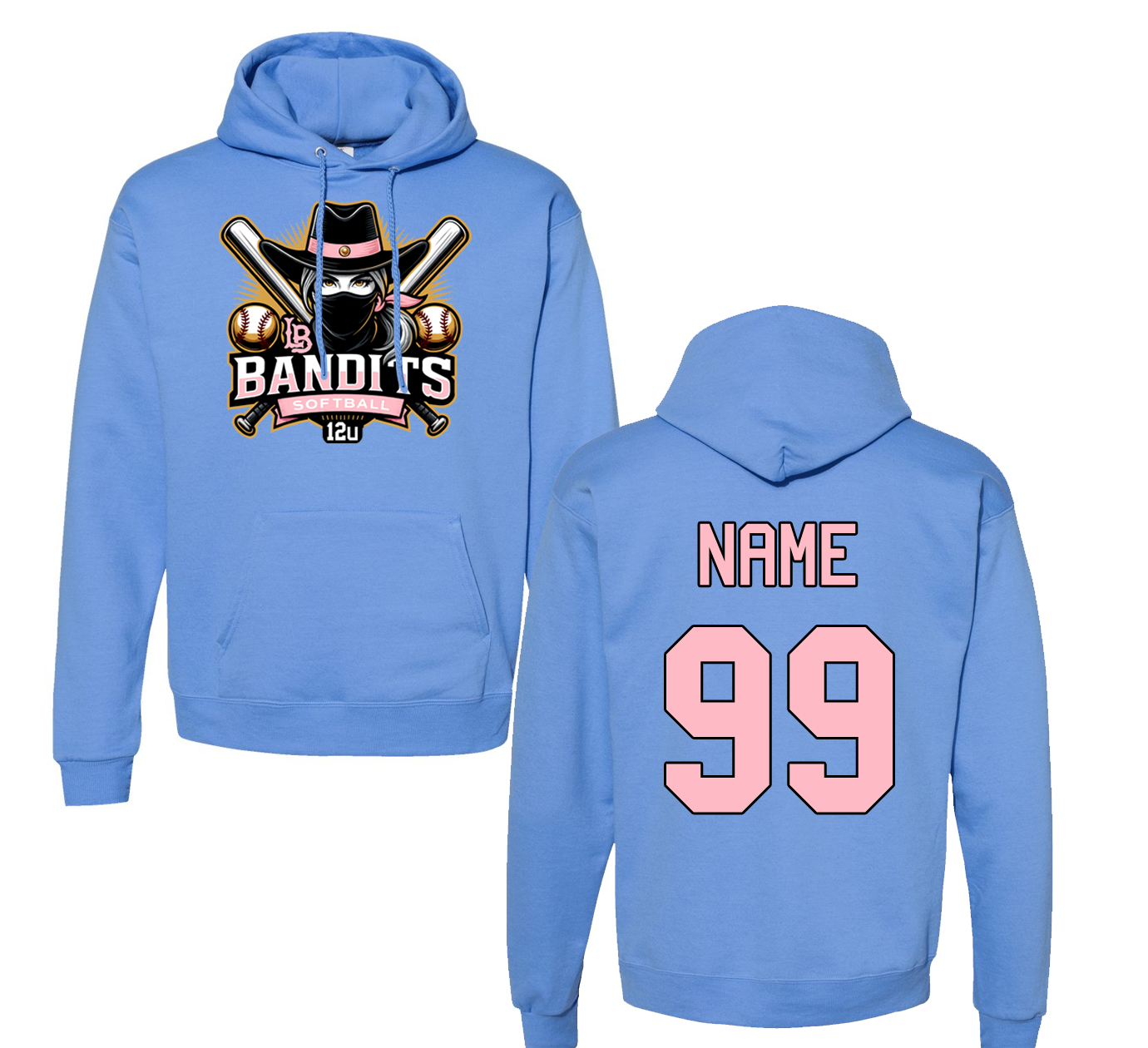 Bandits 12u Pullover Hoodie