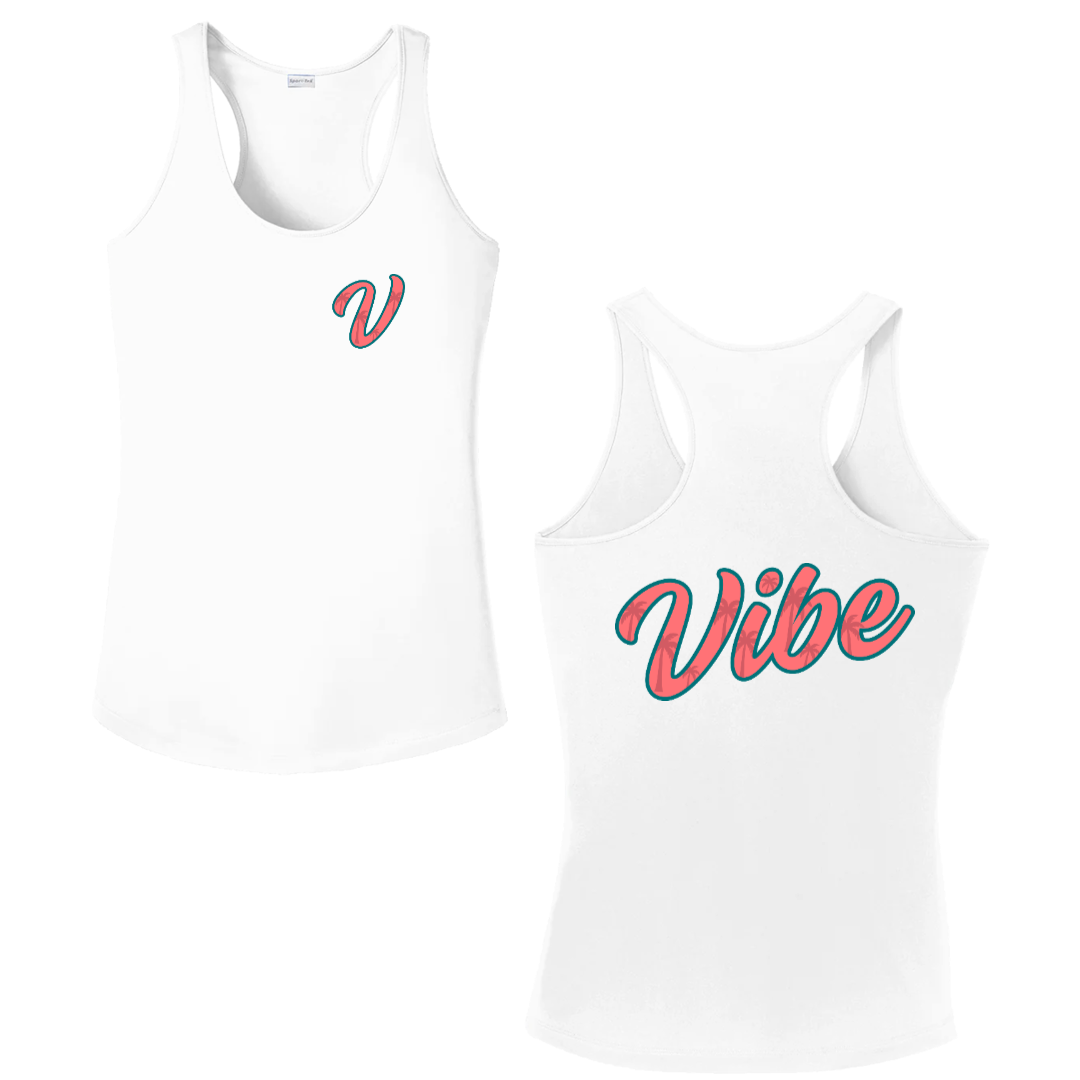 Boca Vibe Racer Back Tank Top