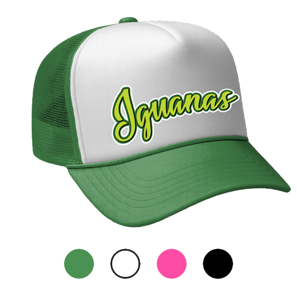 Iguanas Foam Trucker