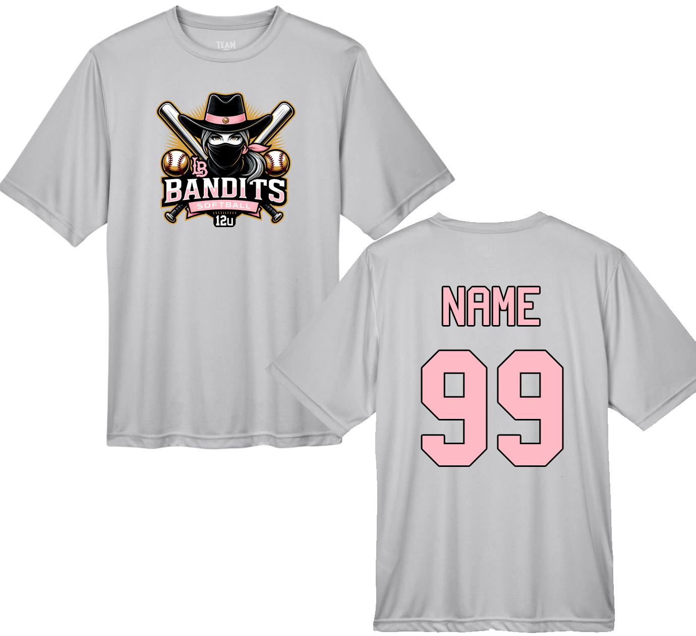 Bandits 12u Performance Short Sleeves