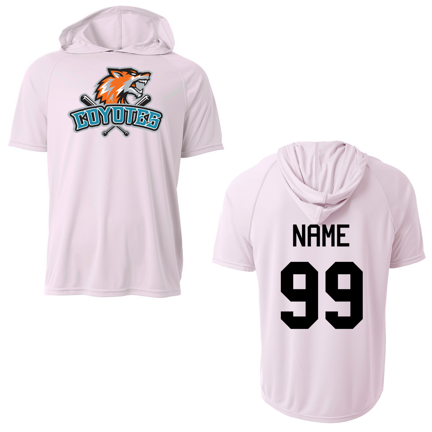 Dri-Fit Short Sleeves Hoodie Coyote
