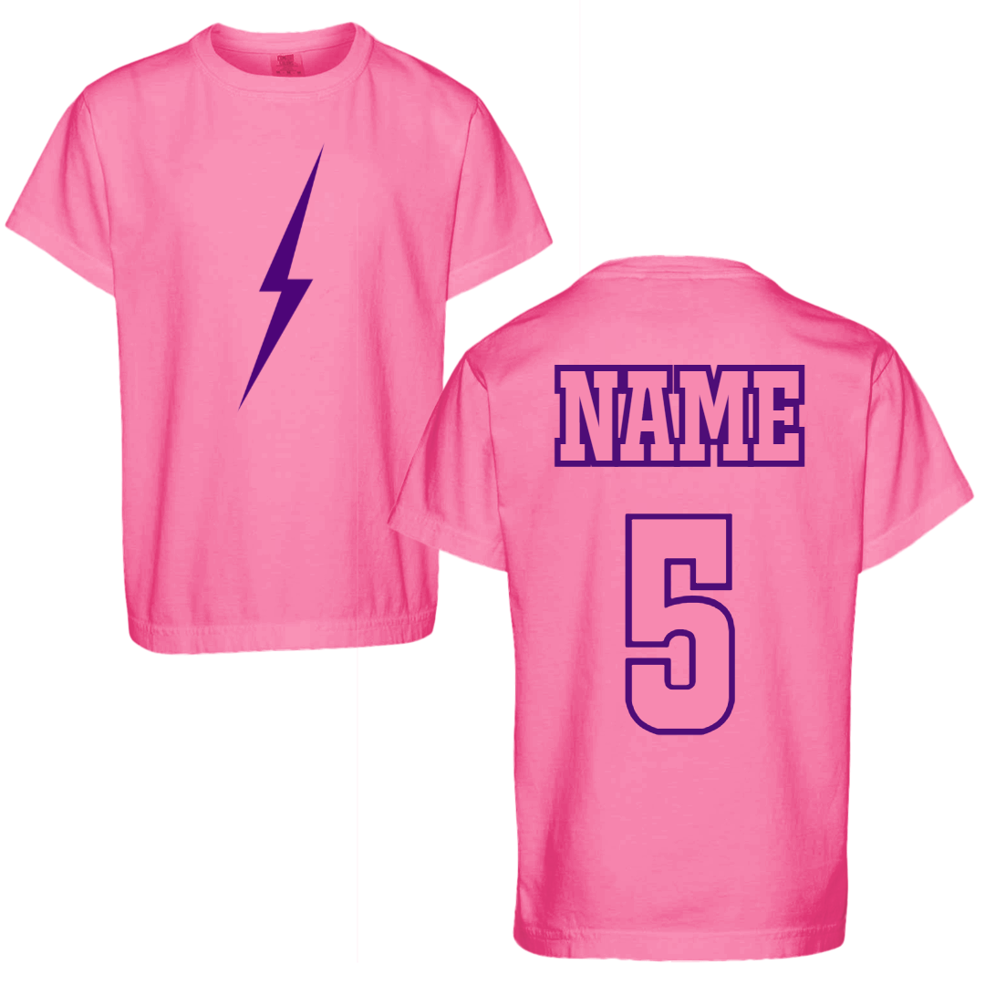 Purple Bolt Comfort Colors Short Sleeve T