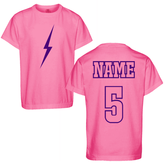 Purple Bolt Comfort Colors Short Sleeve T