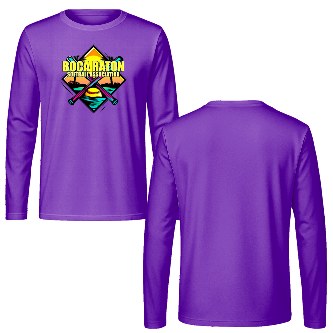 BRSA T Ball Performance Long Sleeve T