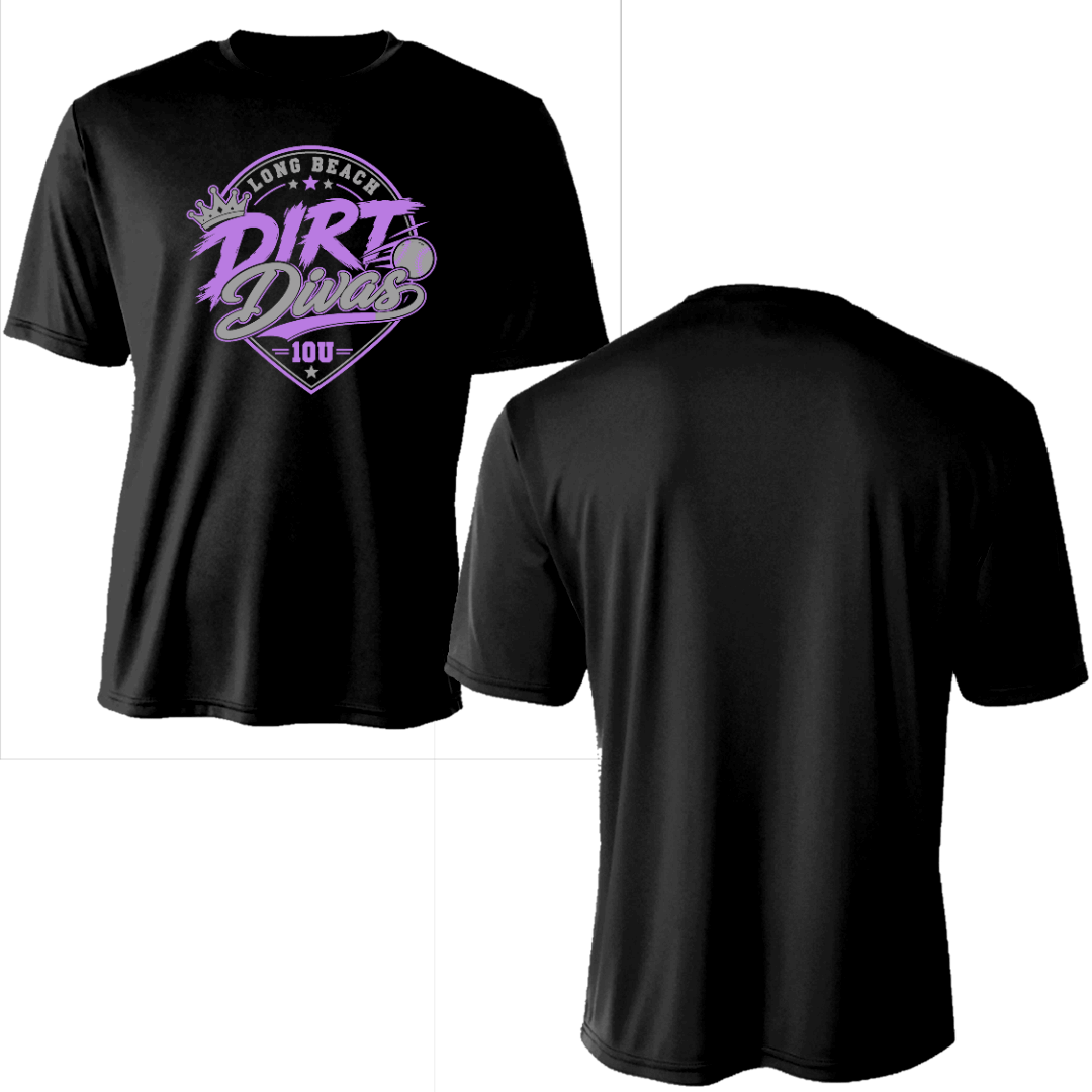 Dirt Divas Performance Short Sleeve T