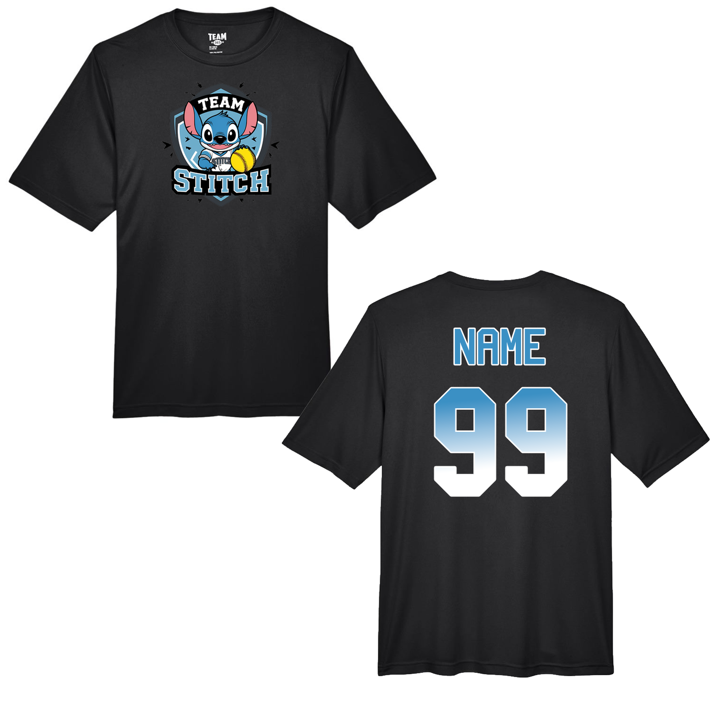 Team Stitch Performance Short Sleeves
