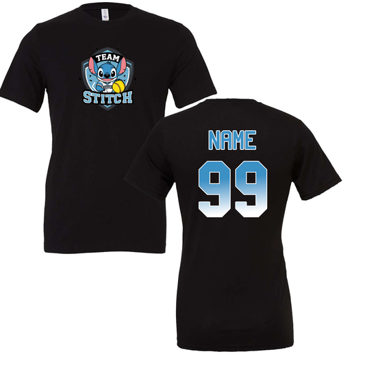 Team Stitch 100% Cotton Short Sleeves
