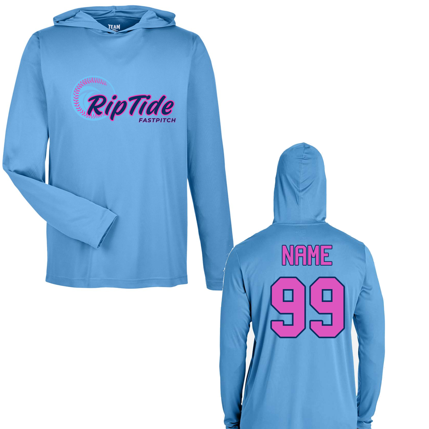 Dri-Fit Long Sleeves Hoodie Riptide