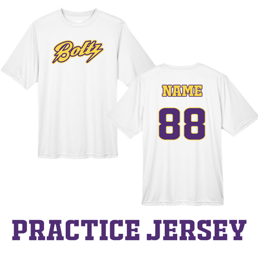 Boltz Practice Jersey White