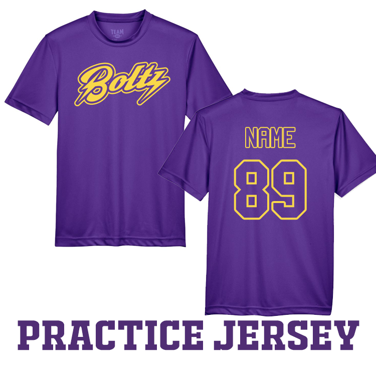 Boltz Practice Jersey Purple