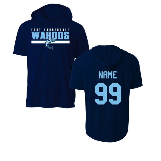 Wahoo Performance Short Sleeves Hooded