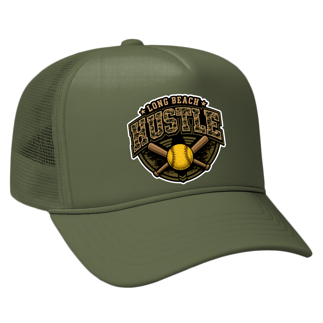 Long Beach Hustle Foam Trucker