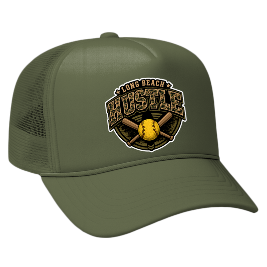 Long Beach Hustle Foam Trucker