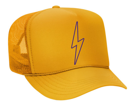 Bolt Logo Snap Back Trucker Hat