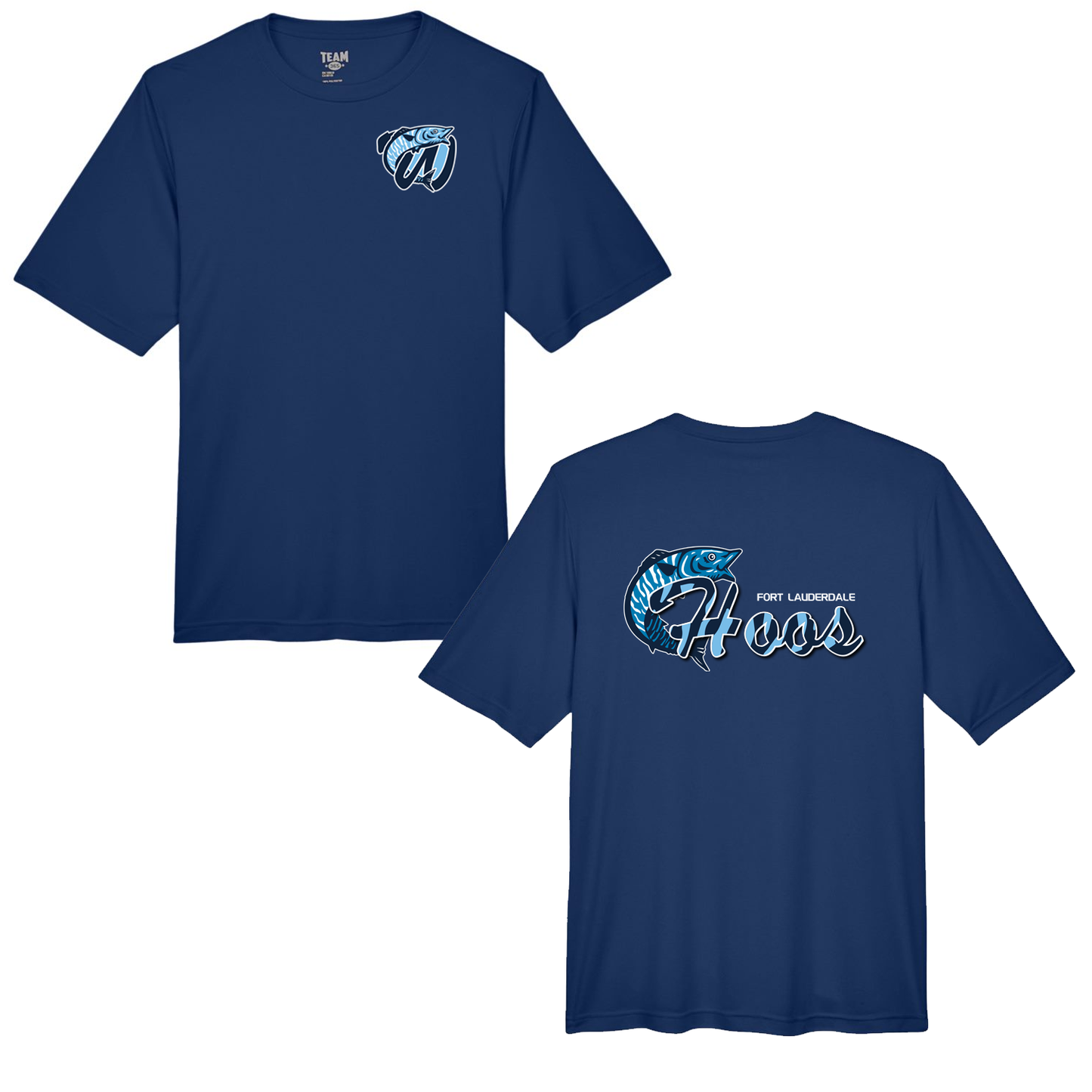Wahoos Pocket Logo Performance Short Sleeves