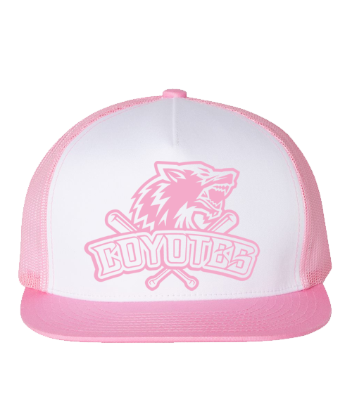 Pink Trucker Hat Coyote