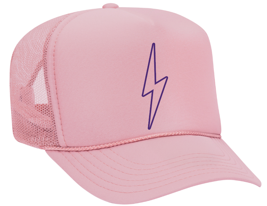 Bolt Logo Snap Back Trucker Hat
