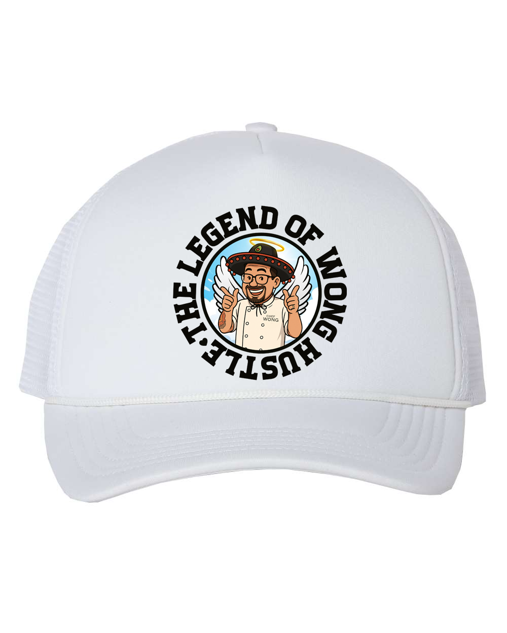 Wong Hustle Snap Back Trucker Hat